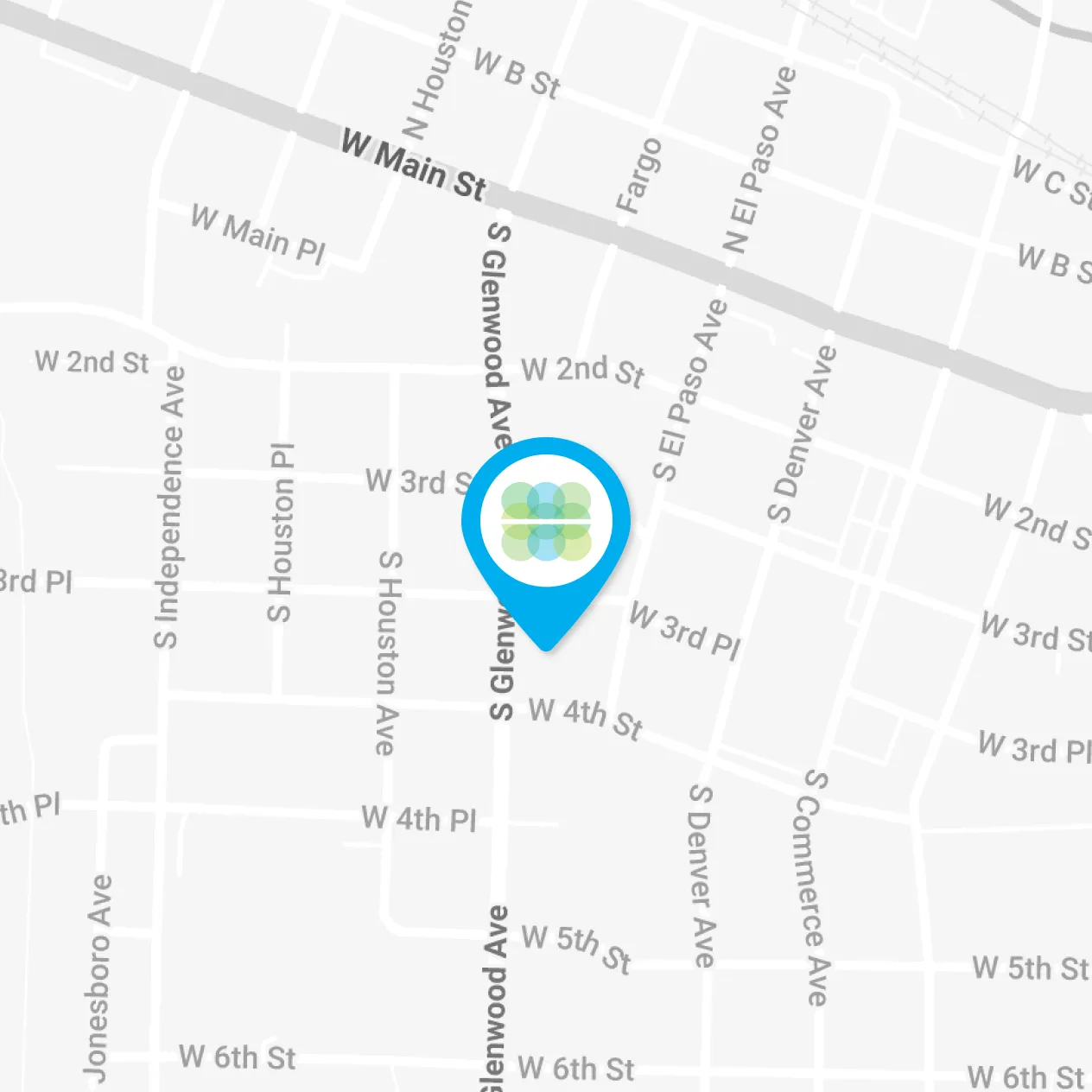 Loms office map